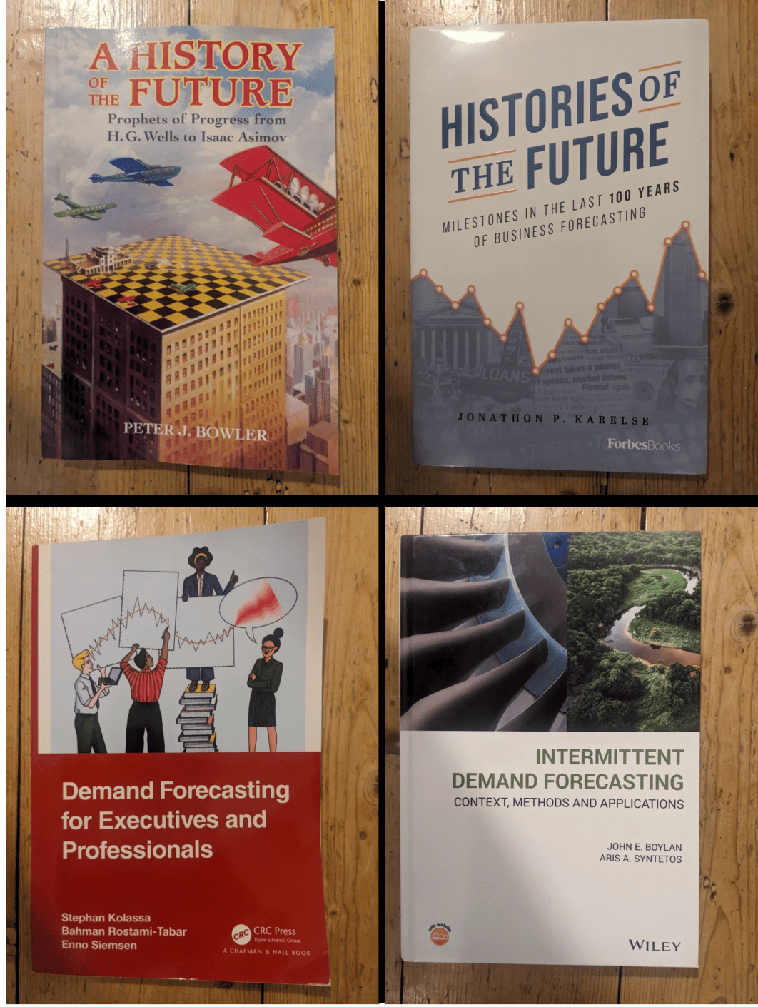 Forecasting Book The Past, The Future and The Infrequent: Four books on forecasting ...